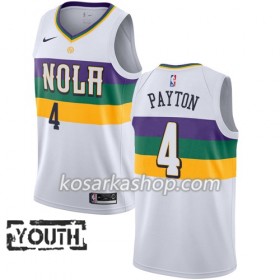 Dres New Orleans Pelicans Elfrid Payton 4 Nike 2018-19 City Edition Bijela Swingman - Dječji